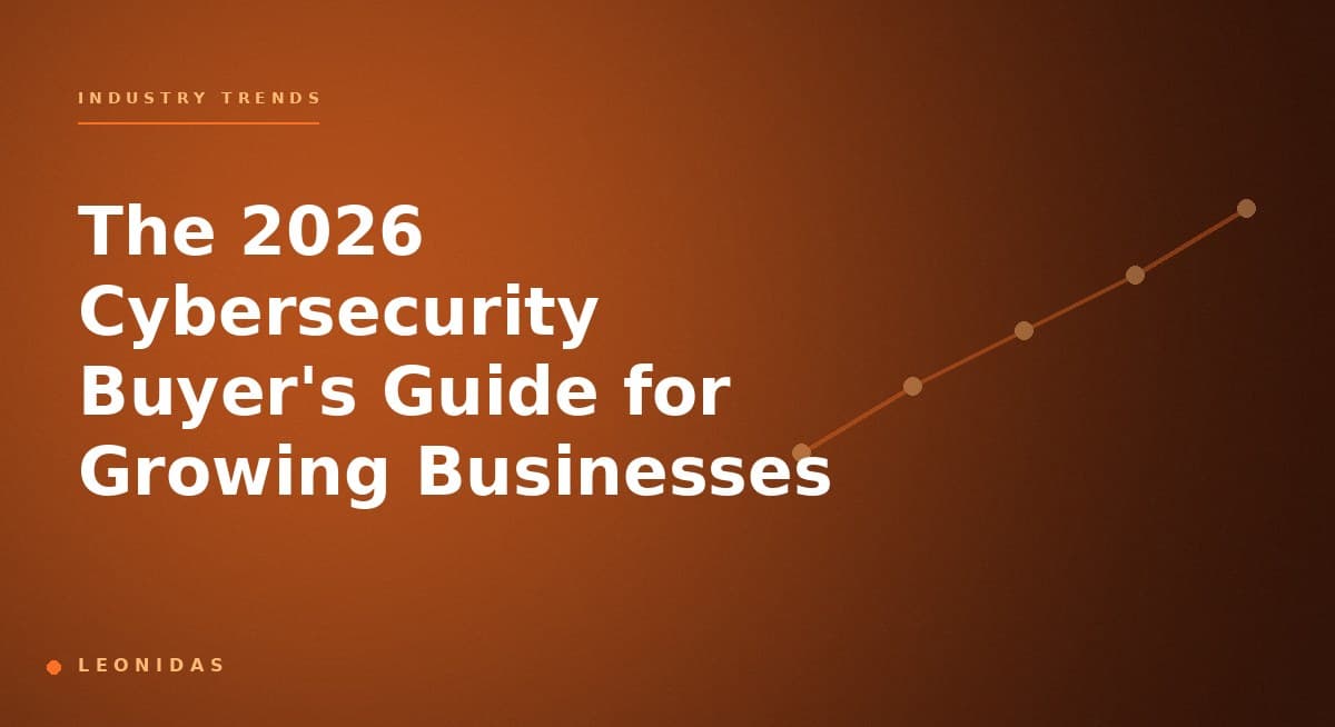 The 2026 Cybersecurity Buyer's Guide for Growing Businesses