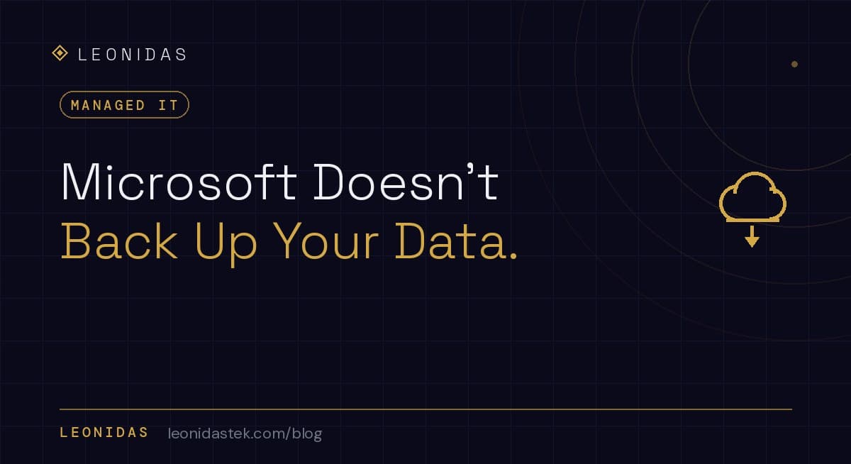 Microsoft 365 Backup: The Shared-Responsibility Gap Nobody Told You About