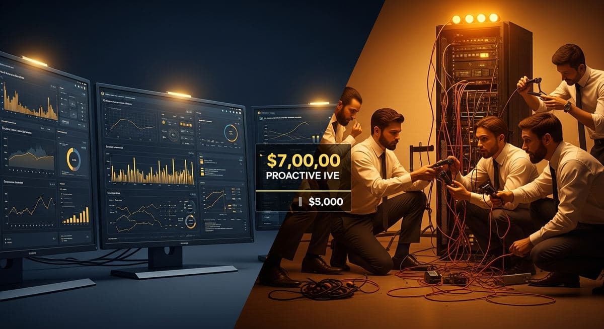 Proactive IT vs. Break-Fix: Why Waiting Costs You More
