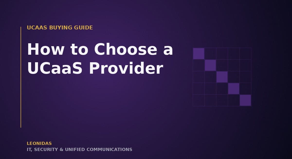 How to Choose a UCaaS Provider: A 2026 Buying Framework