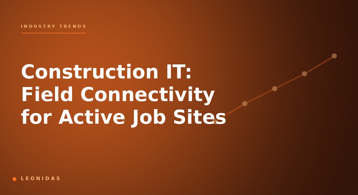Construction site supervisor using ruggedized tablet to review BIM model, capture punch-list photos, and update project management system over cellular connection