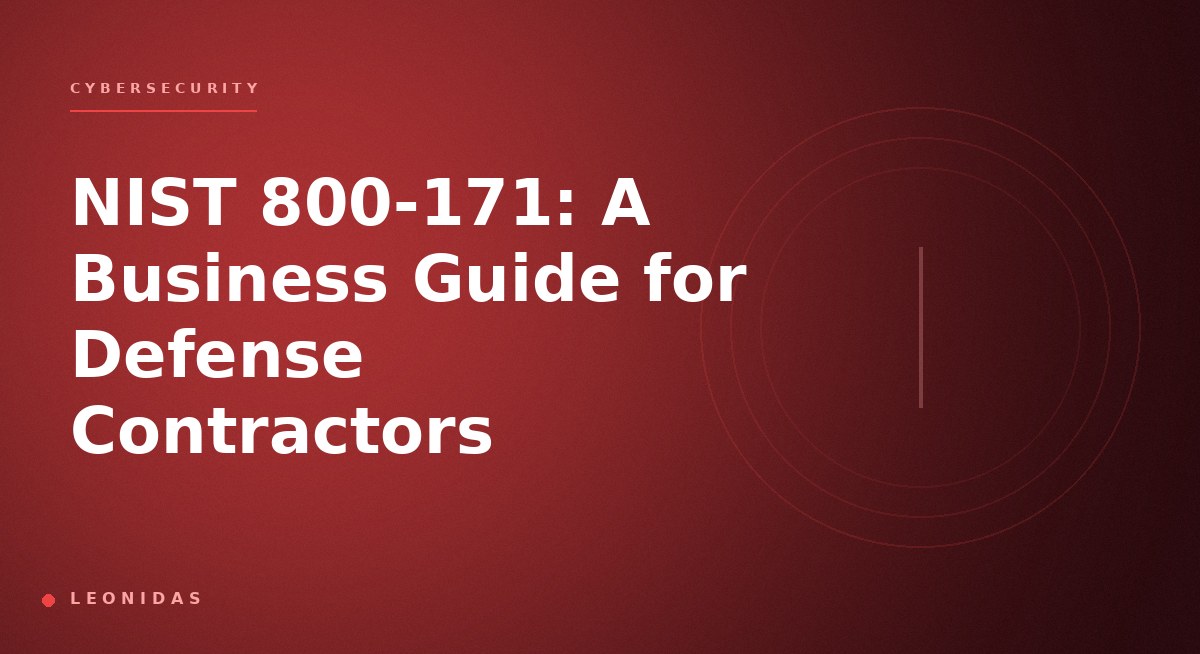 Defense contractor IT manager reviewing NIST 800-171 control families with implementation status, plan of action, and System Security Plan documentation for CUI environment